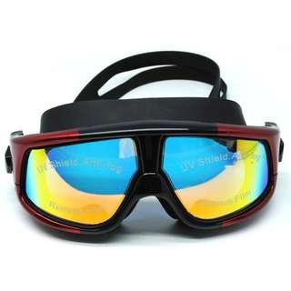 Kacamata Renang Diving Snorkling Large Frame Anti Fog UV Protection TItanGadget