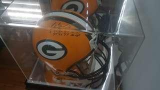 Signed Brett Favre authentic helmet