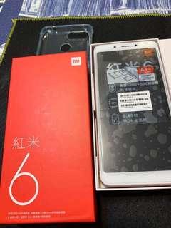 紅米6（64GB)+小米手環3+三星行動電源