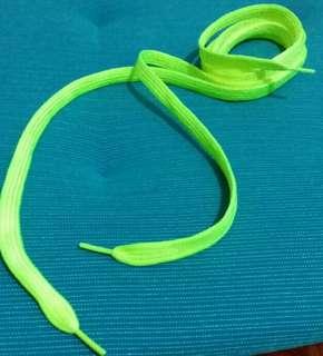 Green Shoe Lace