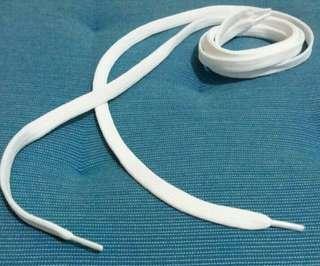 White shoe lace