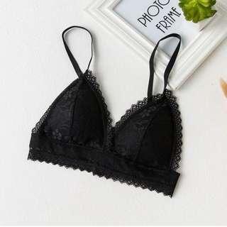 Lace Bralette w Removable Cups #3