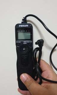 Intervalometer shutter release timer remote