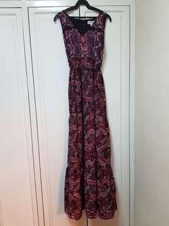 Jessica Simpson maternity long dress / gown