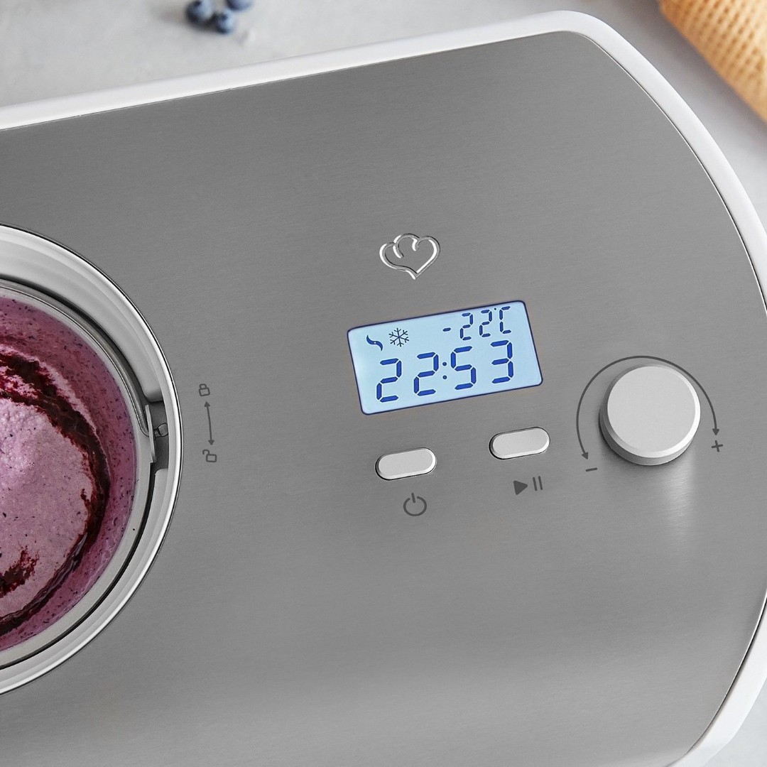 2372 Ice Cream Maker Elli with Compressor 1.2 L by Springlane