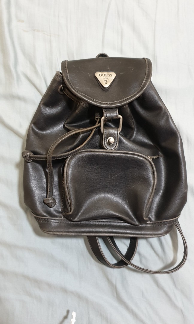 Vintage guess backpack top