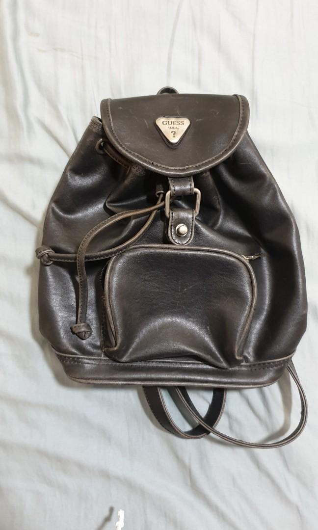 vintage guess backpack