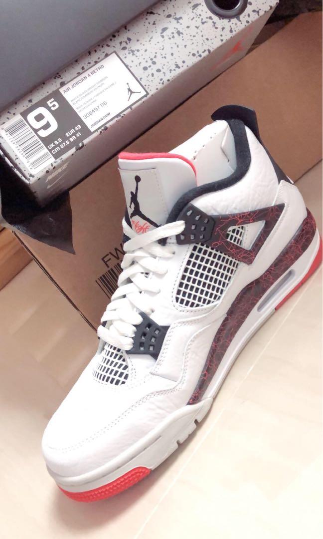 Jordan 4 light crimson sale