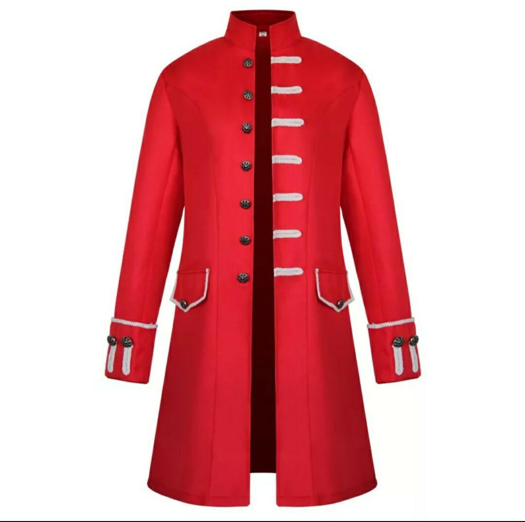 Blazer Military Vintage Men Jacket Long Coat Men S Fashion Clothes Outerwear On Carousell