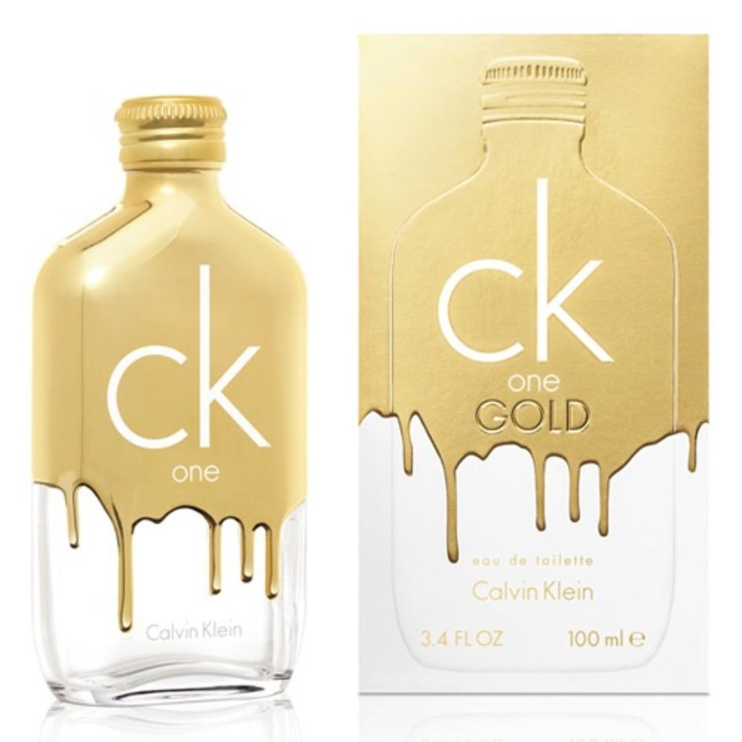 ck gold men