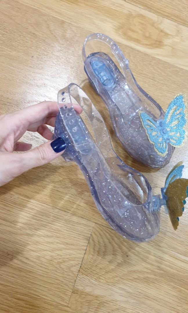 Girls store glass shoes