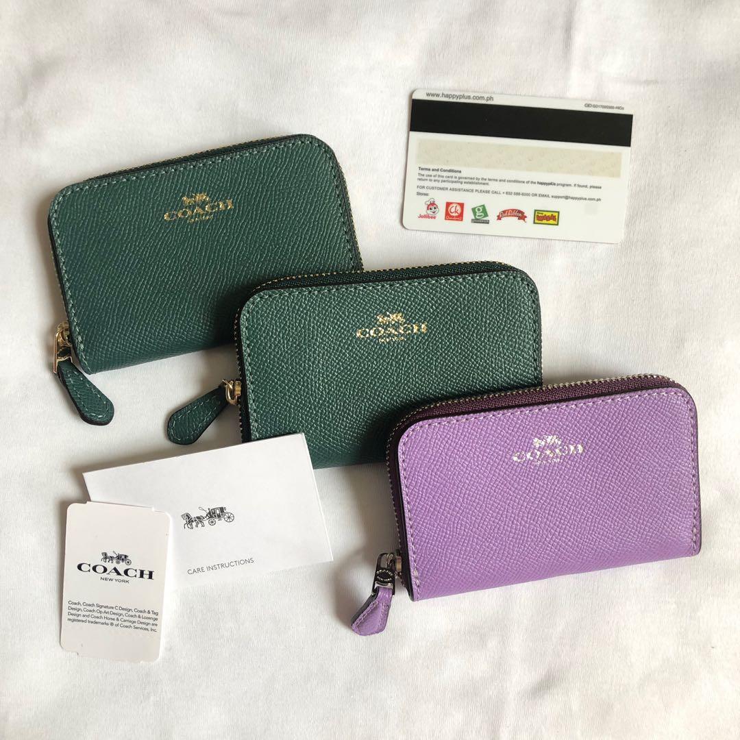 coach women's coin purse