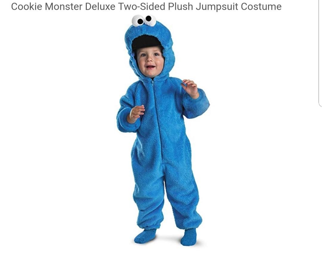 cookie monster onesie baby