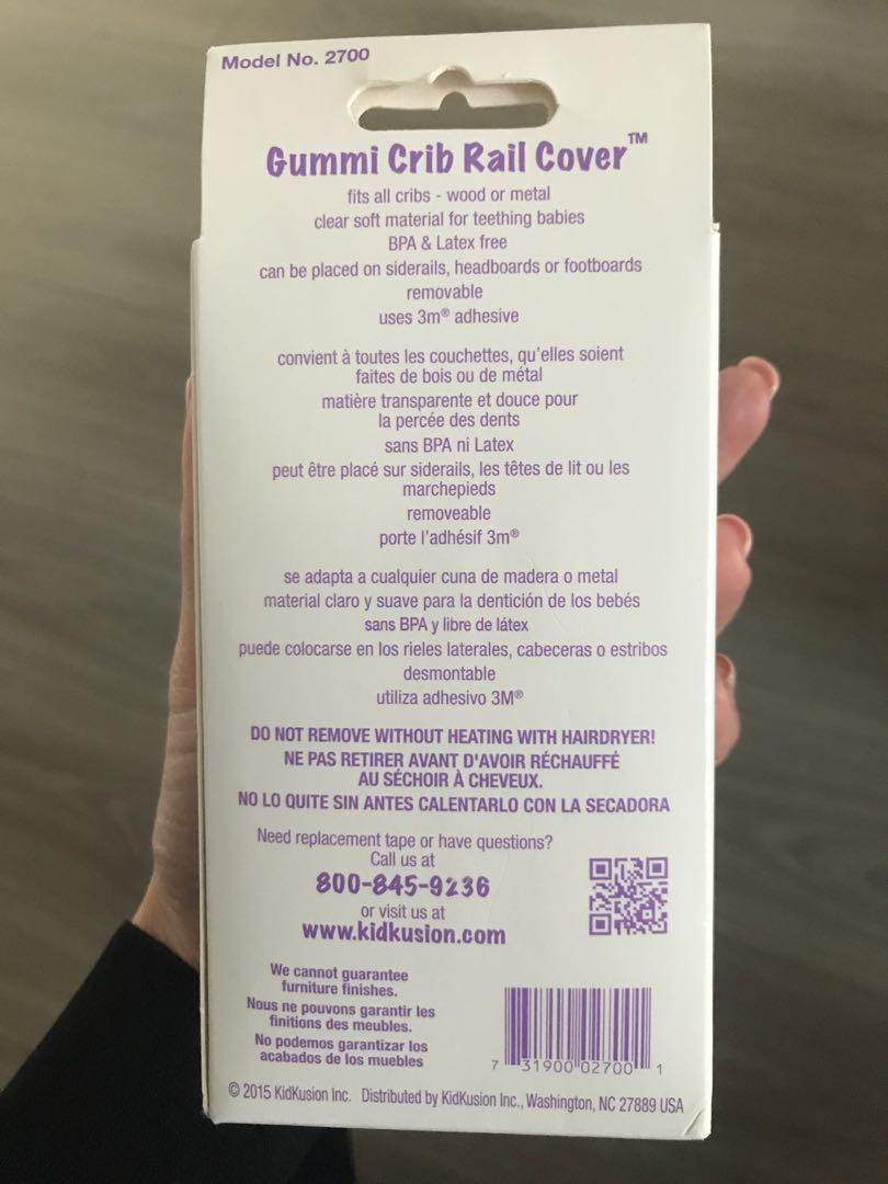 Crib Rail Cover Bb床欄防咬膠邊 Happykids Babies Kids Nursing
