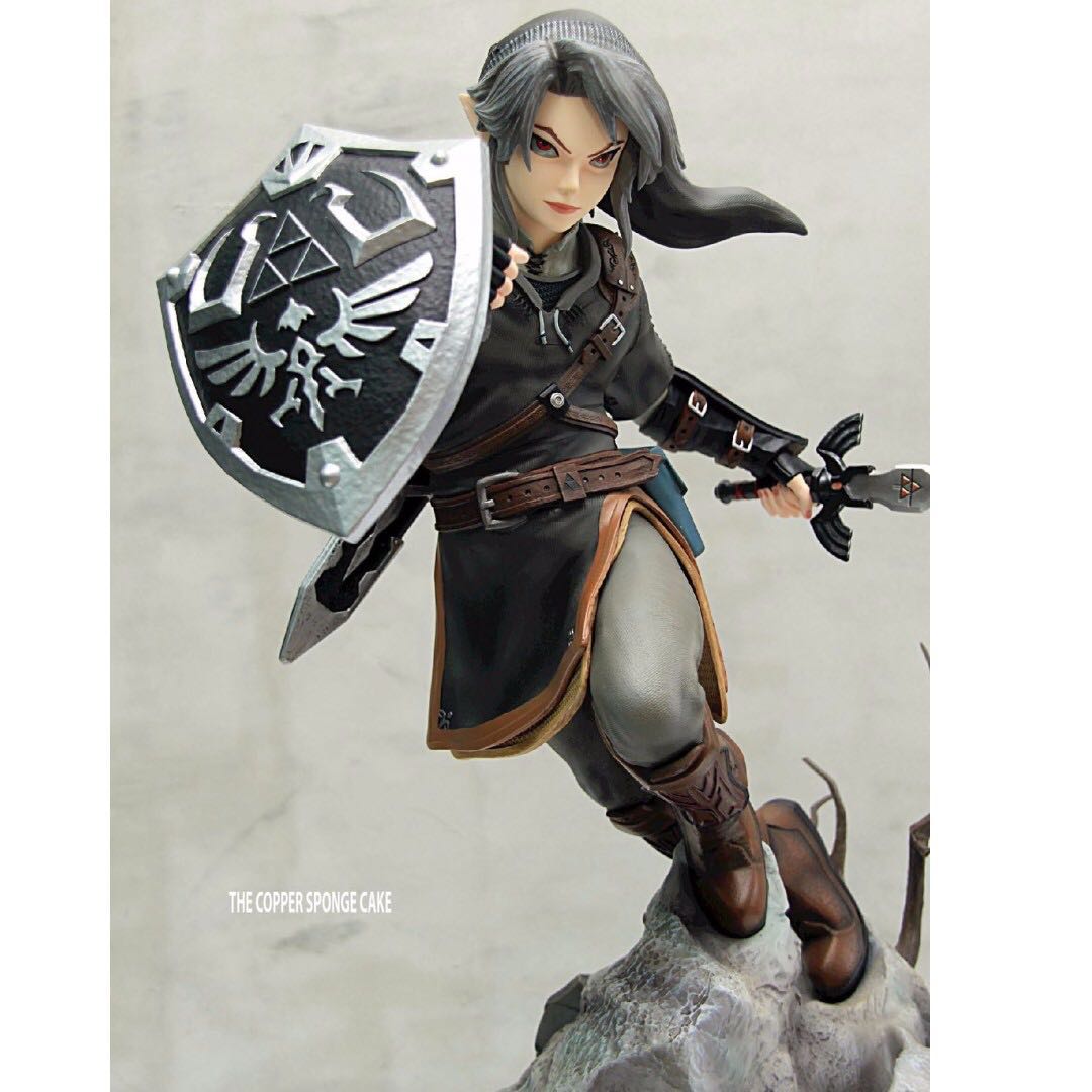 Custom dark link statue 1 4 hobbies toys toys games on carousell
