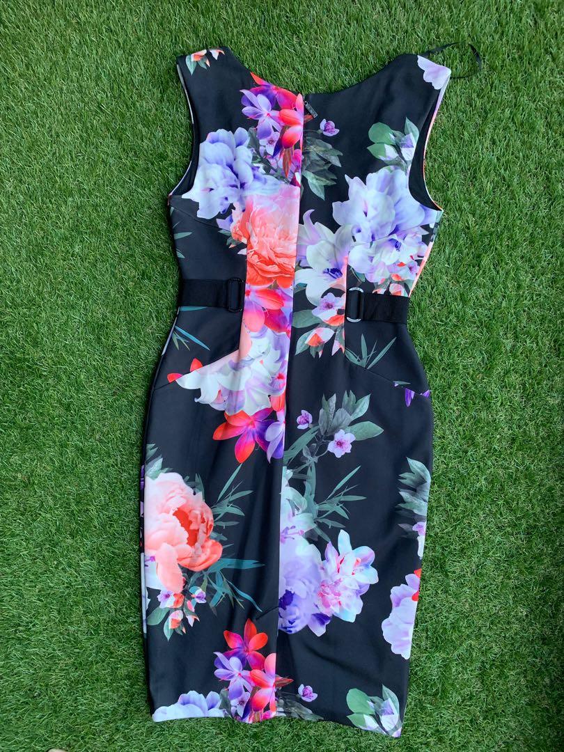Debenhams Julien MacDonald floral scuba dress