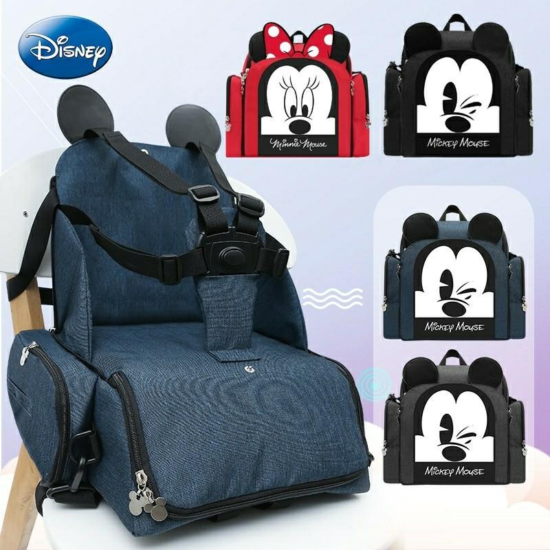 Disney Travel Backpack Designer Sitting Stool Stroller Baby Bag