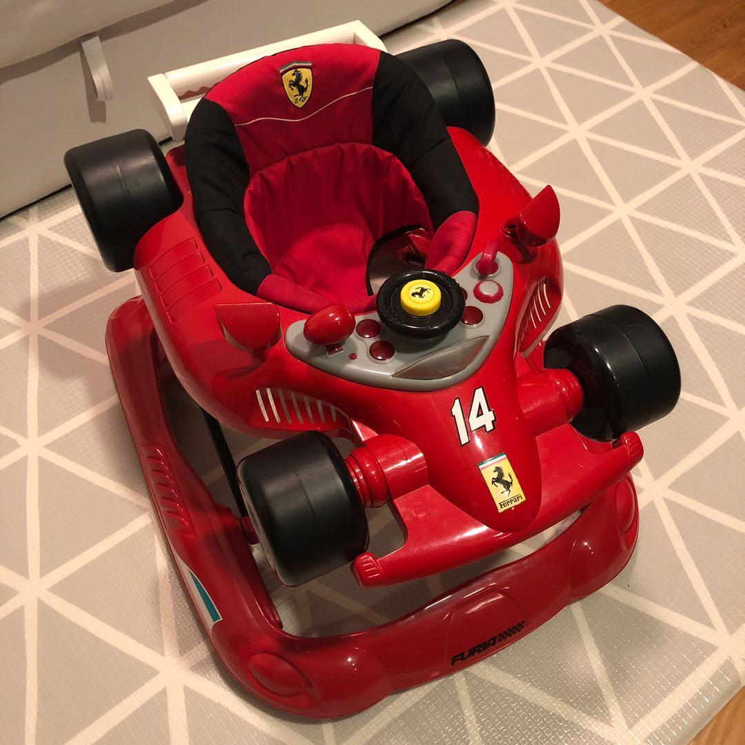 Ferrari F1 Car Baby Walker