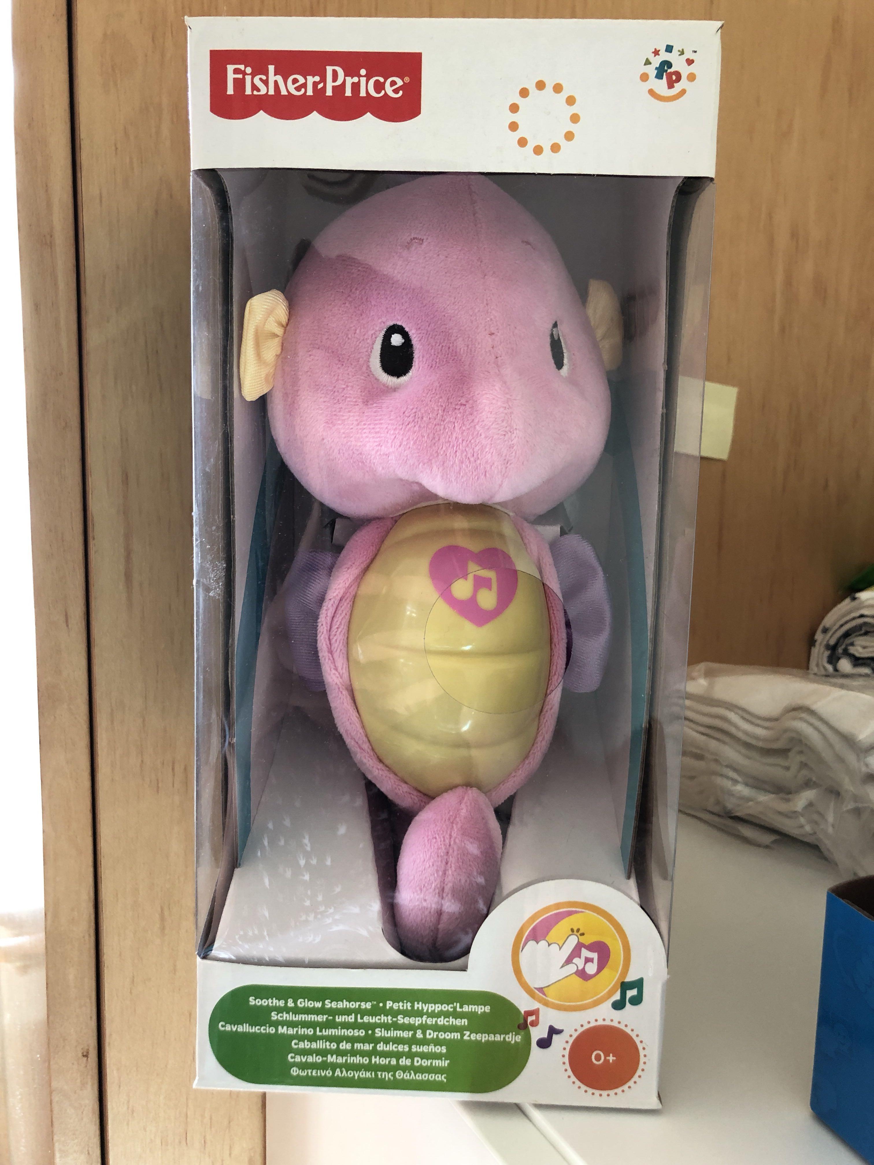 fisher price glow seahorse pink