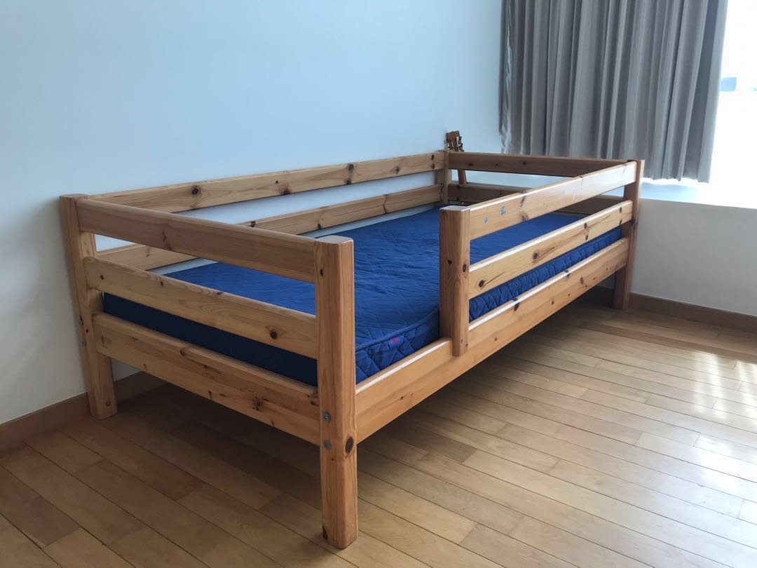 Flexa single store bed