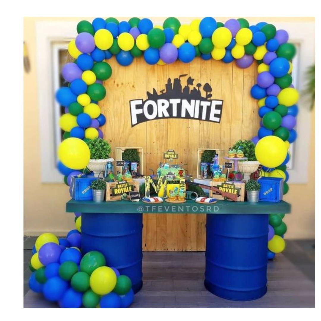 FORTNITE Themed Birthday Party (Party Supplies) Pls CHAT with us for ...