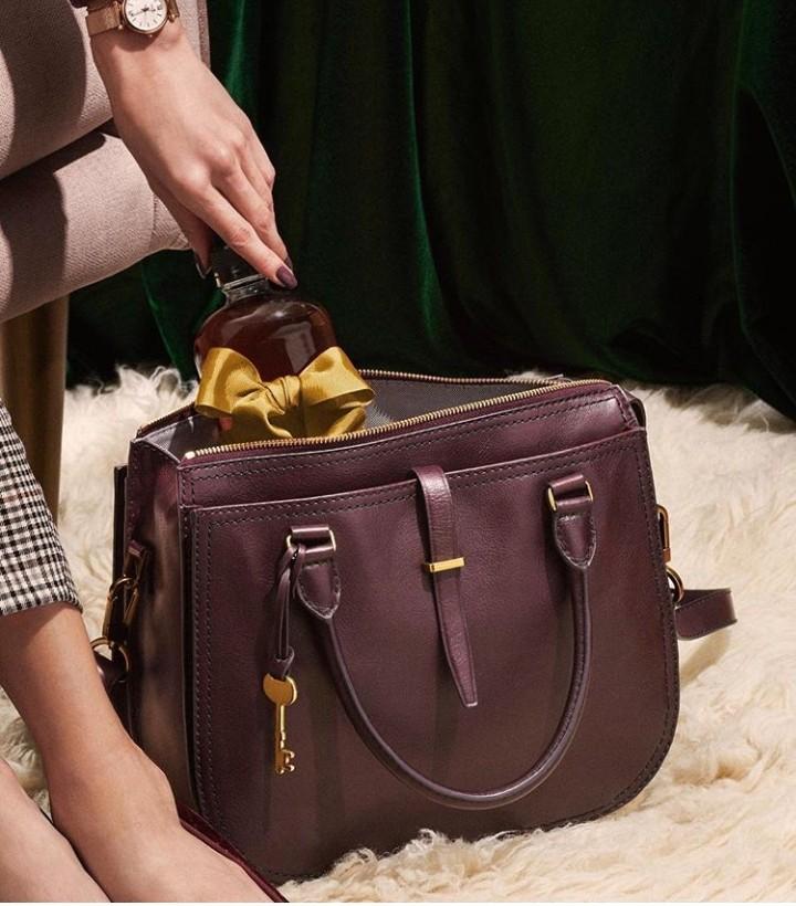 Fossil Ryder Satchel Fig