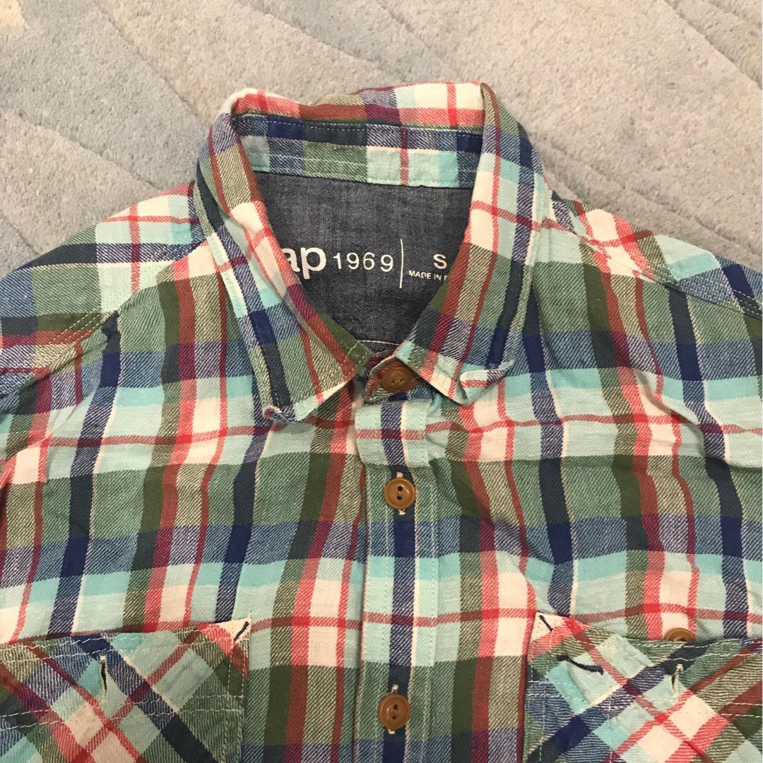 gap checkered shirt
