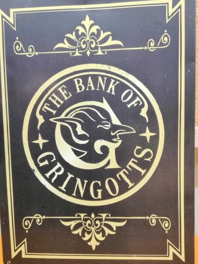 Harry Potter Gringotts Bank Metal Board Toys Games Others On