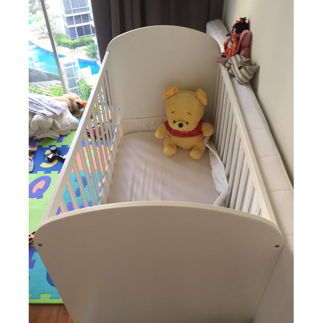 Ikea toy cot discount