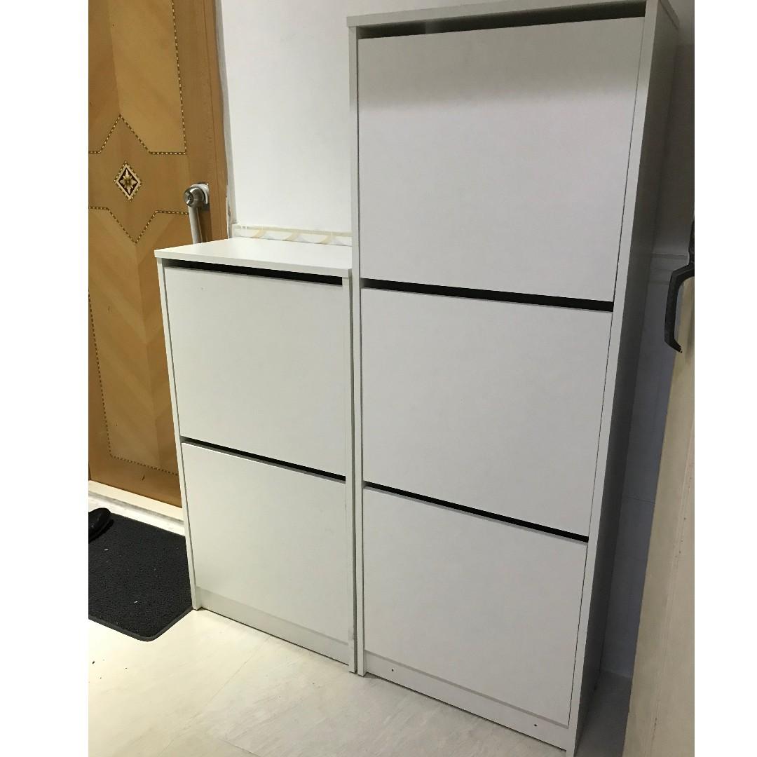 Ikea Bissa Shoe Cabinets 鞋櫃 Home Furniture Furniture On