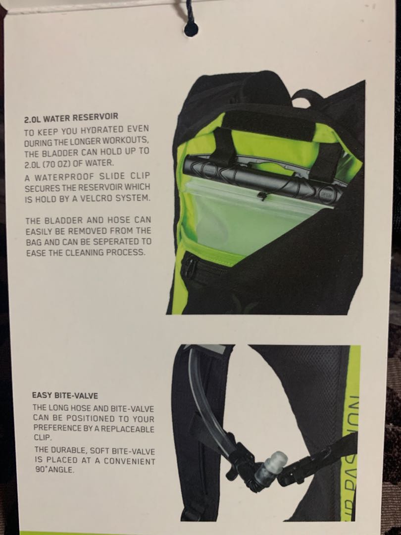 Jaybird hydration online backpack