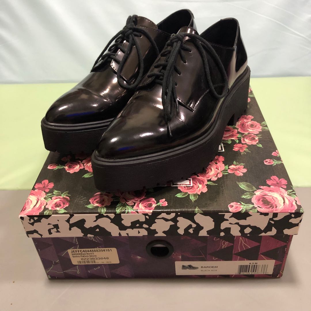 Jeffrey Campbell Bardem Platform Oxfords Shoes Women s Fashion