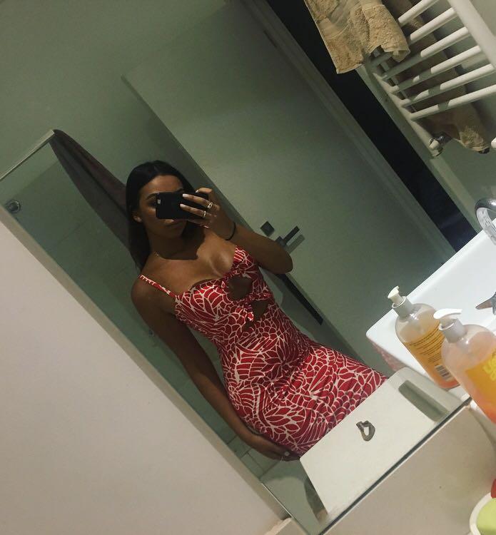 Kookai arlo tie dress online