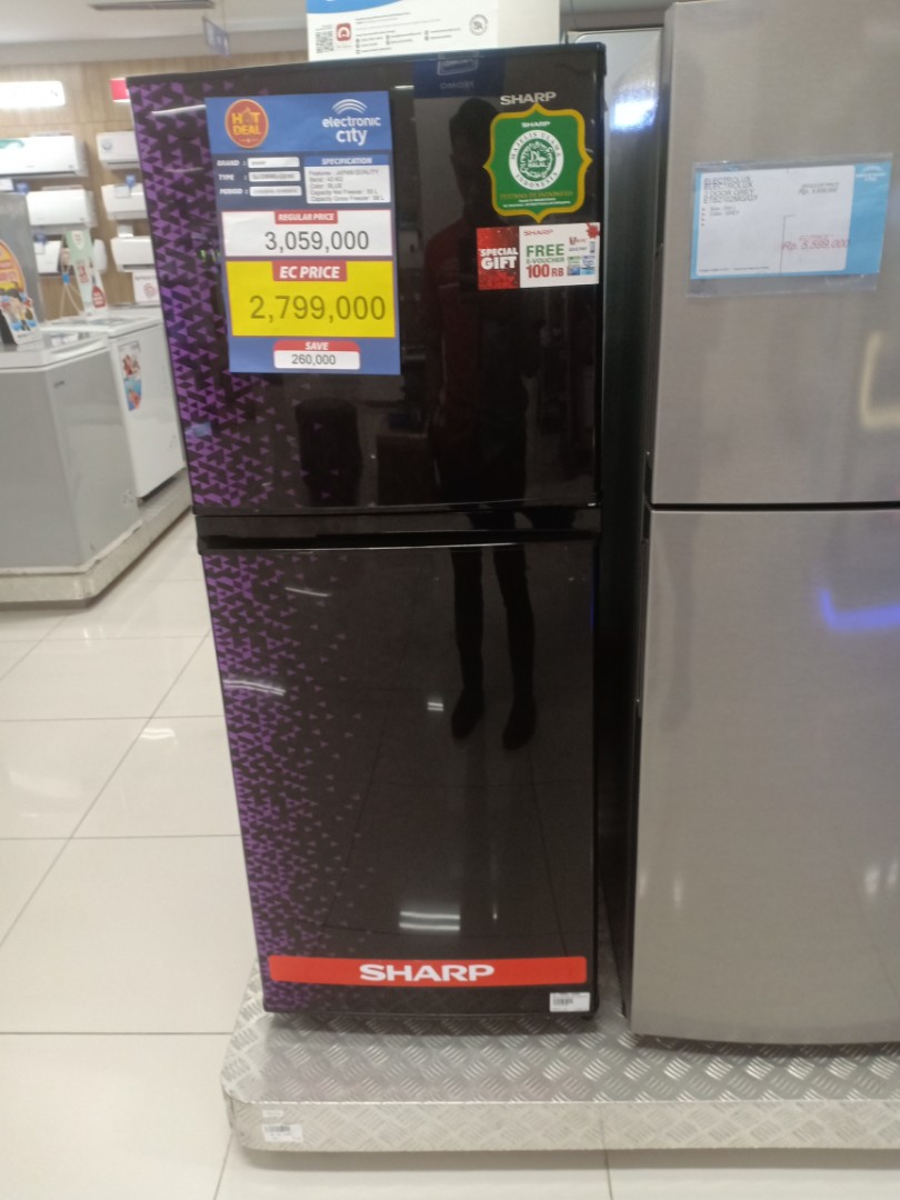 Kulkas Sharp Sj 236mg Cicilan Tanpa Kartu Kredit Elektronik Lainnya Di Carousell