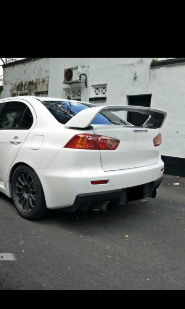 Evo spoiler sales for sale