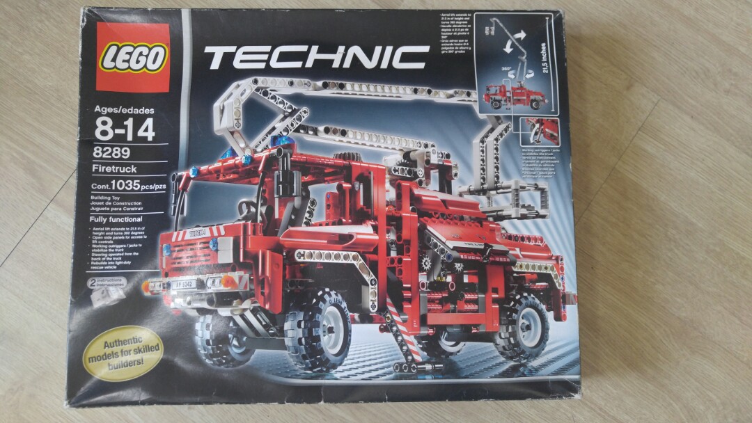 Lego 8289 消防車模型Fire Truck, 興趣及遊戲, 玩具& 遊戲類- Carousell