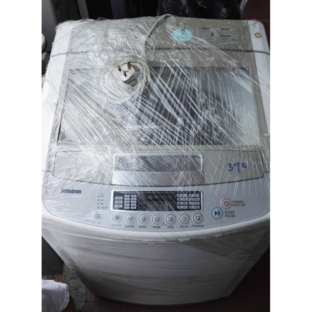 LG Turbodrum 10kg washing machine, TV & Home Appliances, Washing