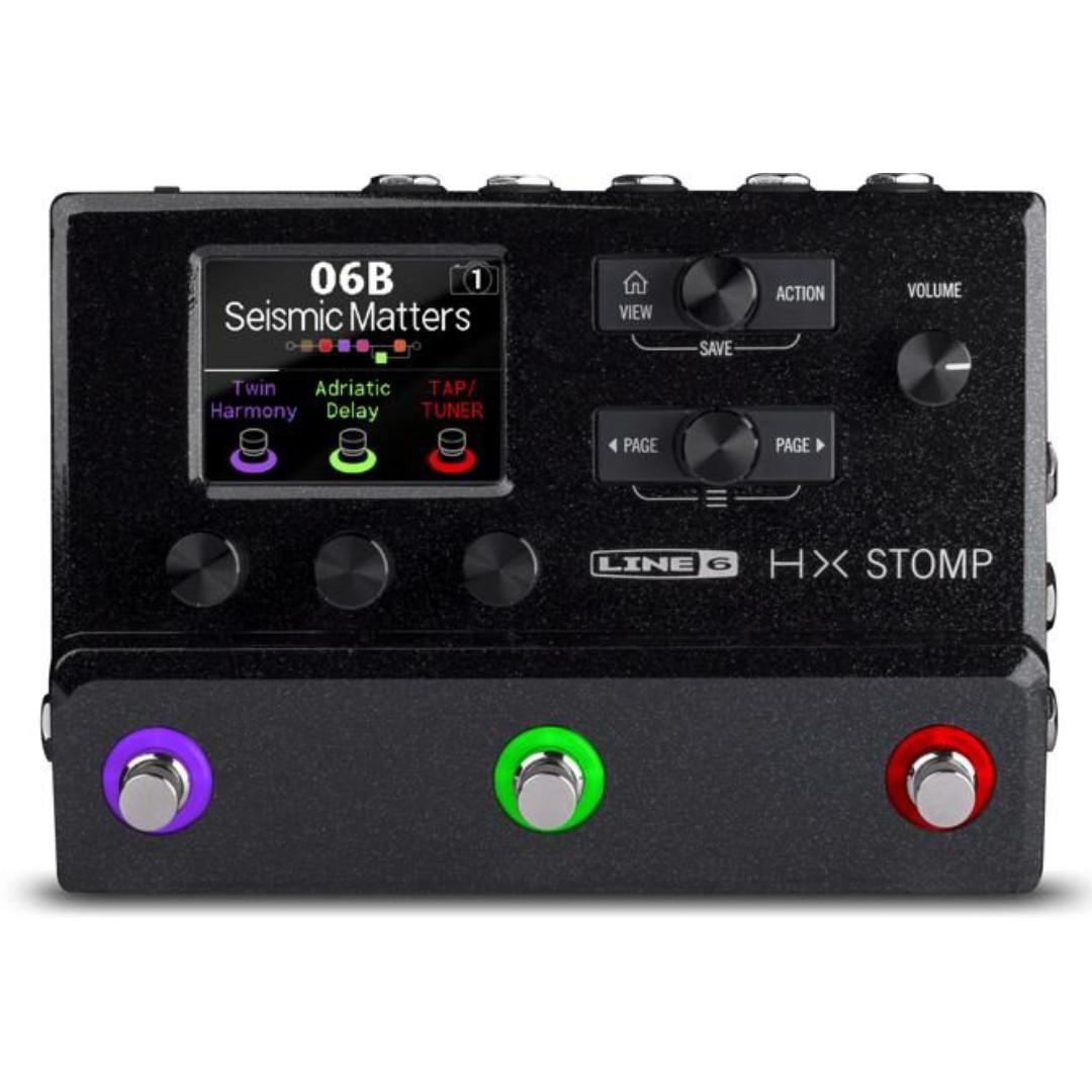 Line 6 Hx Stomp Multi Effects Floor Processor New In Stock Last 2 Sets Music Media Music Accessories On Carousell