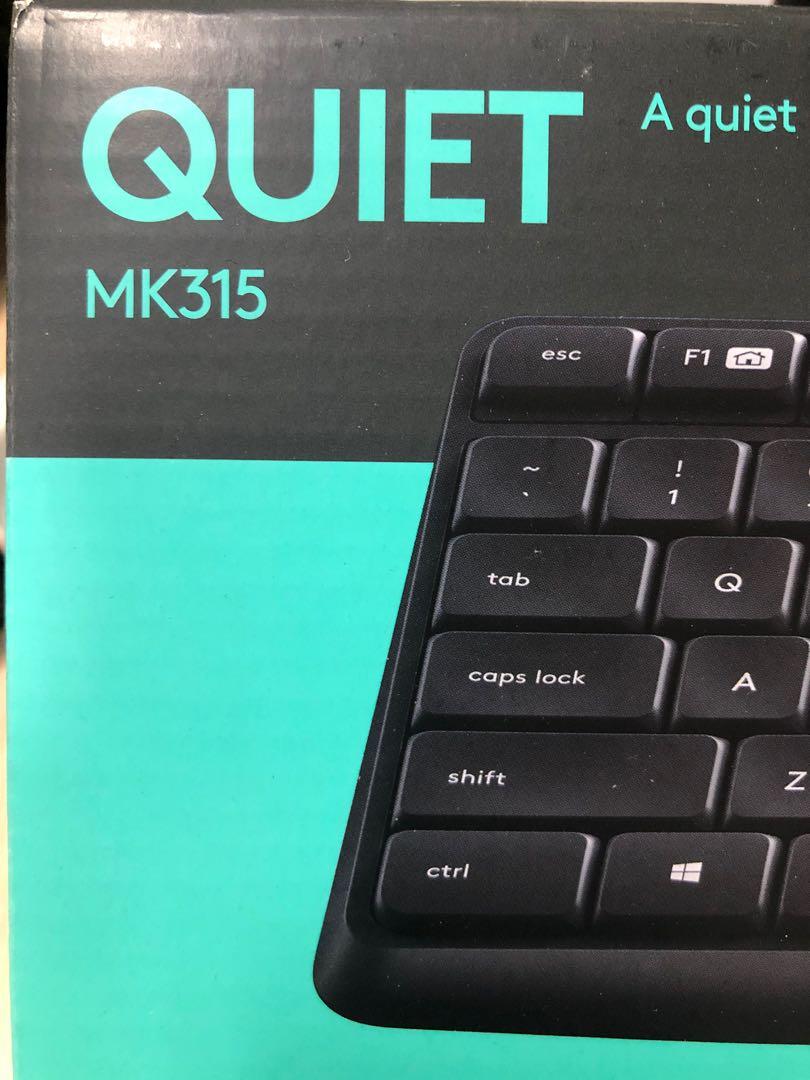 Logitech Wireless Keyboard And Mouse Mk315 Electronics Computer Parts Accessories On Carousell