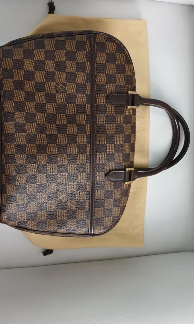Brown Louis Vuitton Damier Ebene Sarria Horizontal Handbag – Designer  Revival