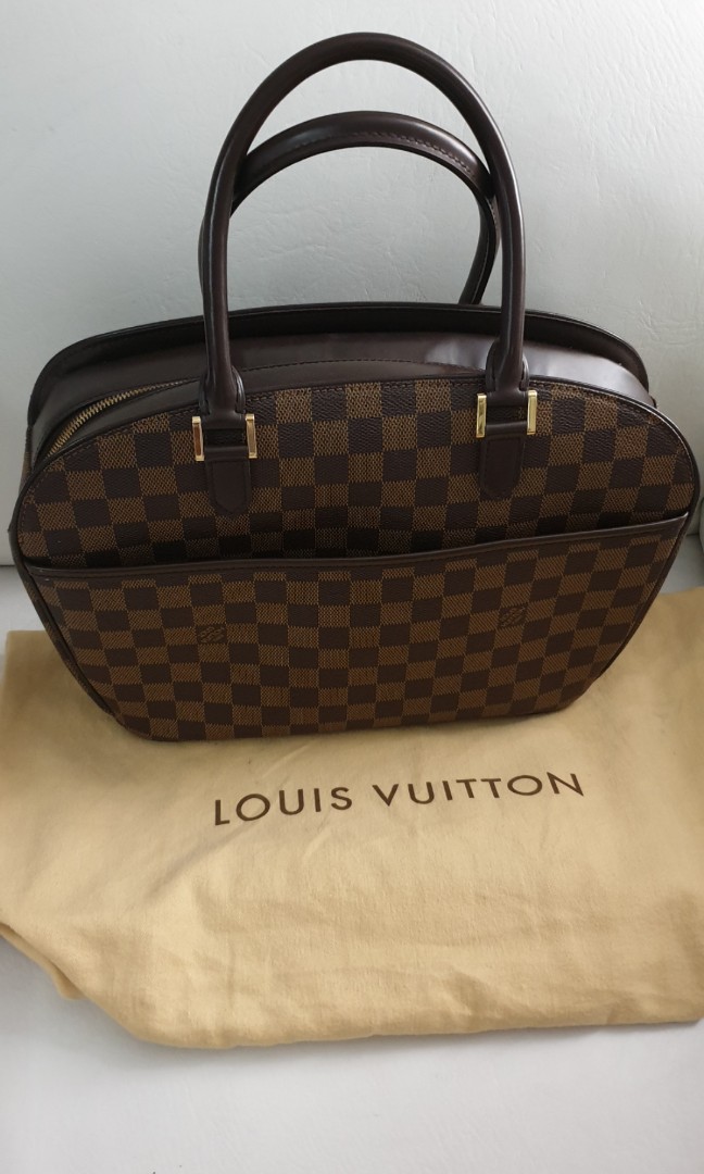 LOUIS VUITTON Damier Ebene Sarria Horizontal | FASHIONPHILE