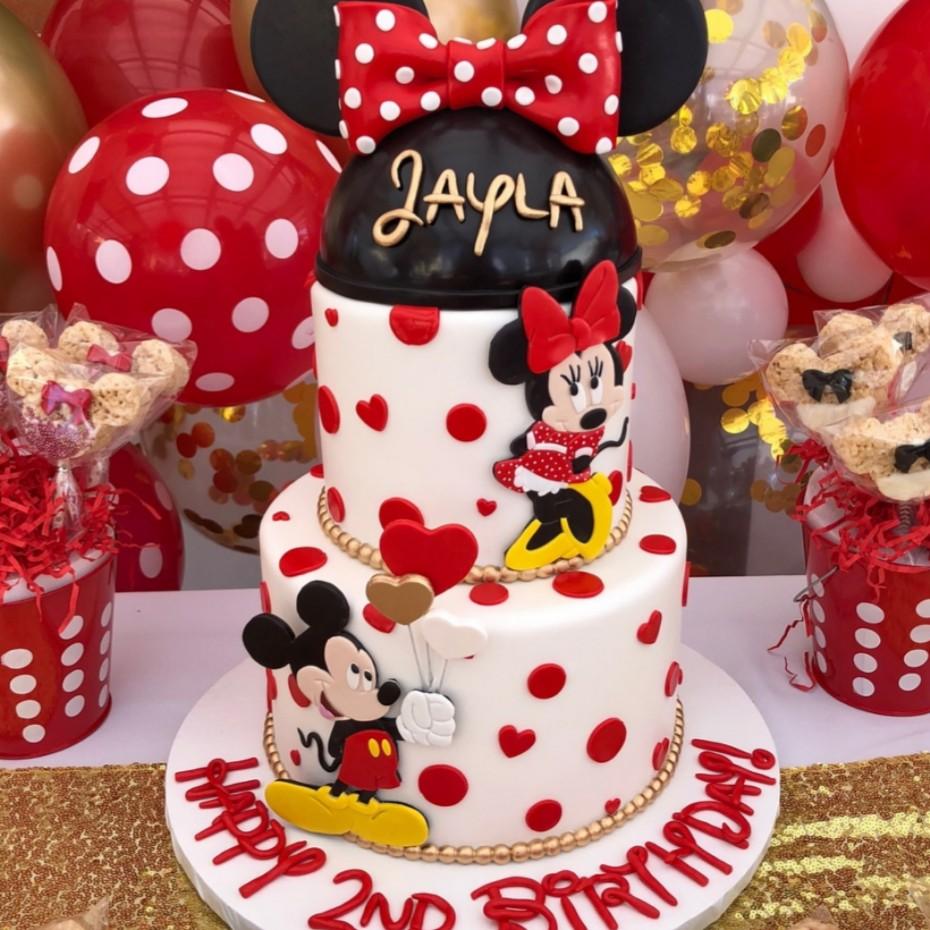 Mickey Minnie Layer Cake | Designer Cake | Yummy cake