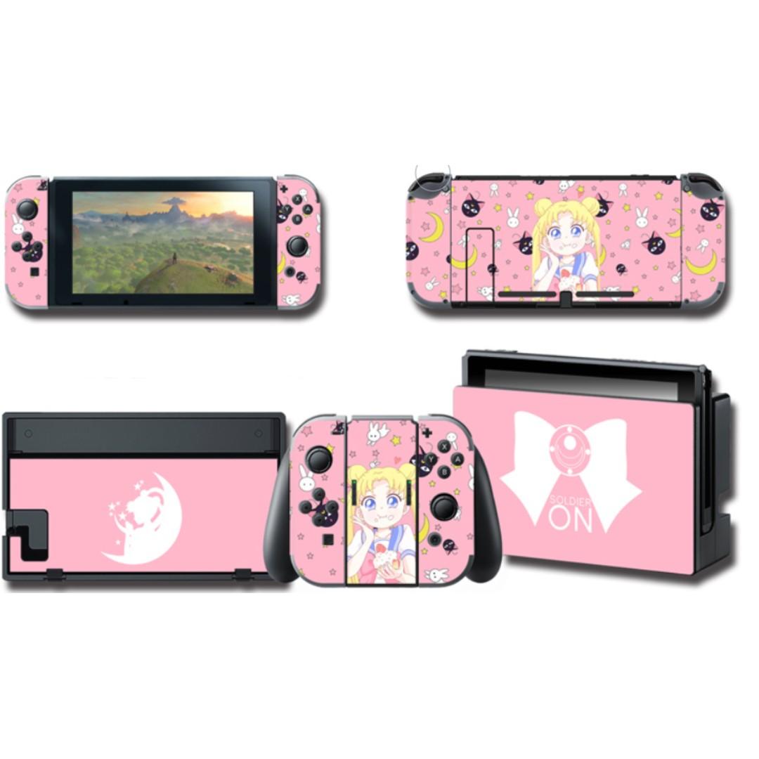 sailor moon nintendo switch case