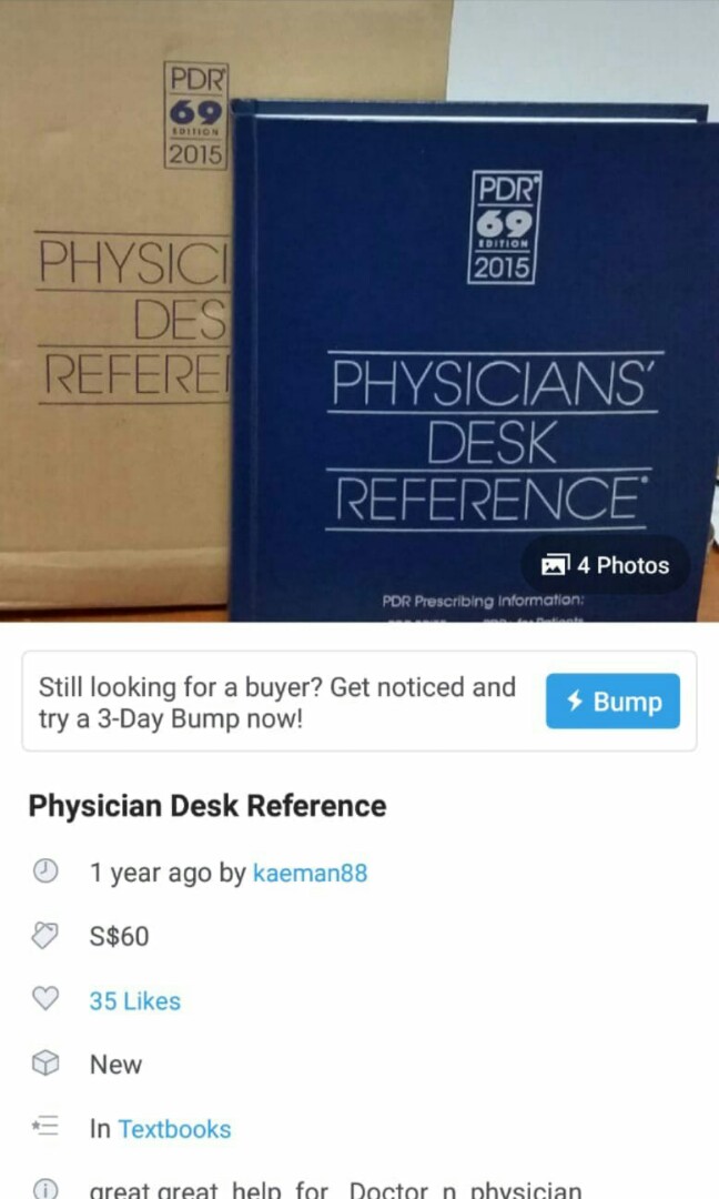 Physicians Desk Reference Books Stationery Textbooks