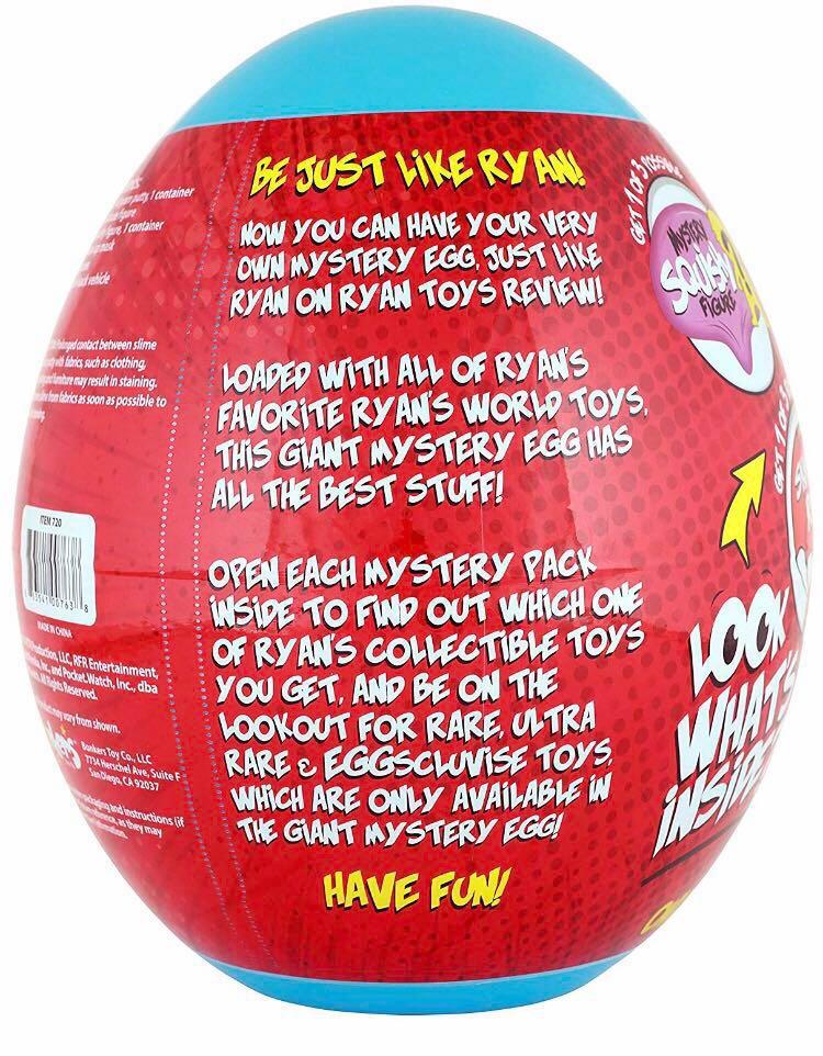 Ryan's world giant blue sales egg