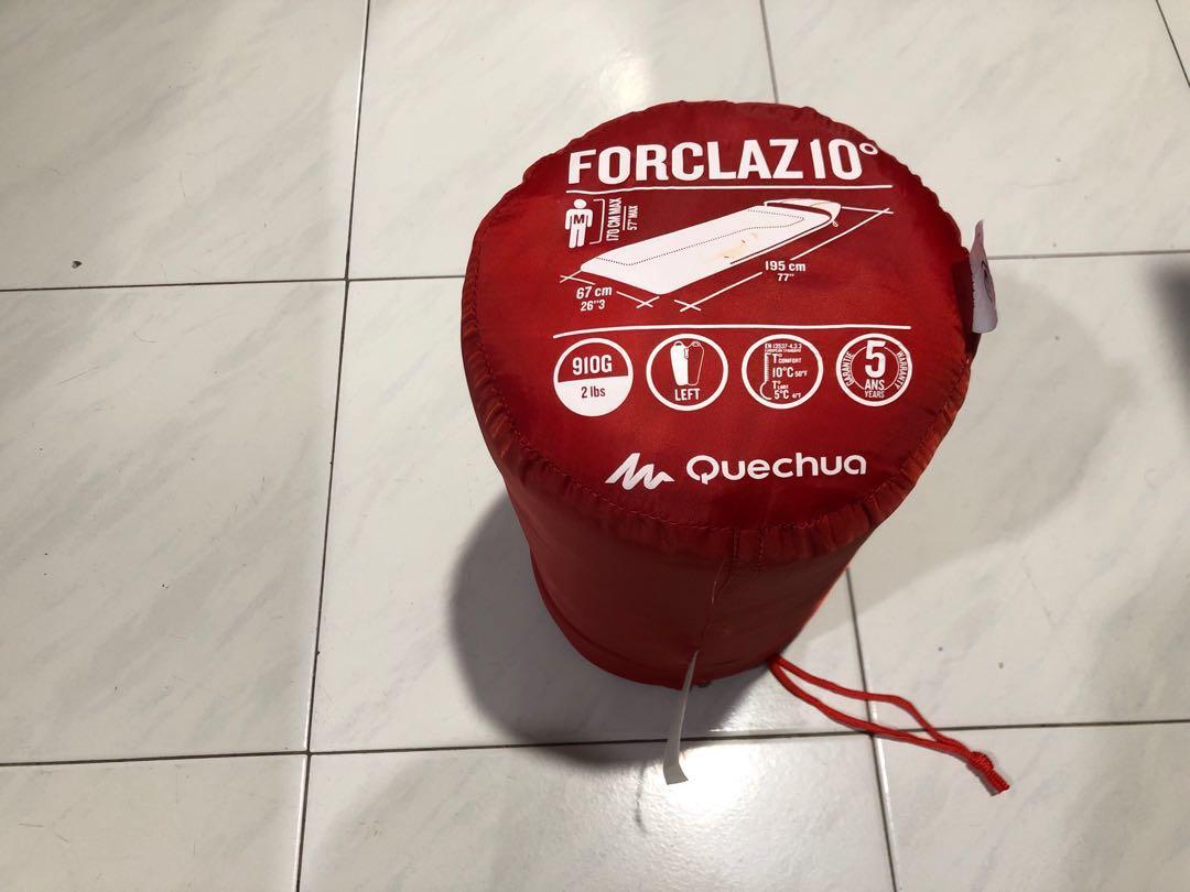 Quechua Forclaz 10deg Sleeping Bag from Decathlon Sports Equipment Hiking Camping on Carousell