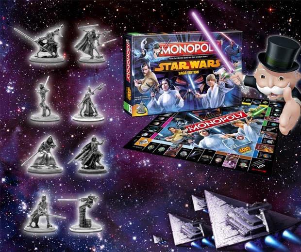 sale Monopoly Star Wars Saga Edition 2005 Hobbies Toys