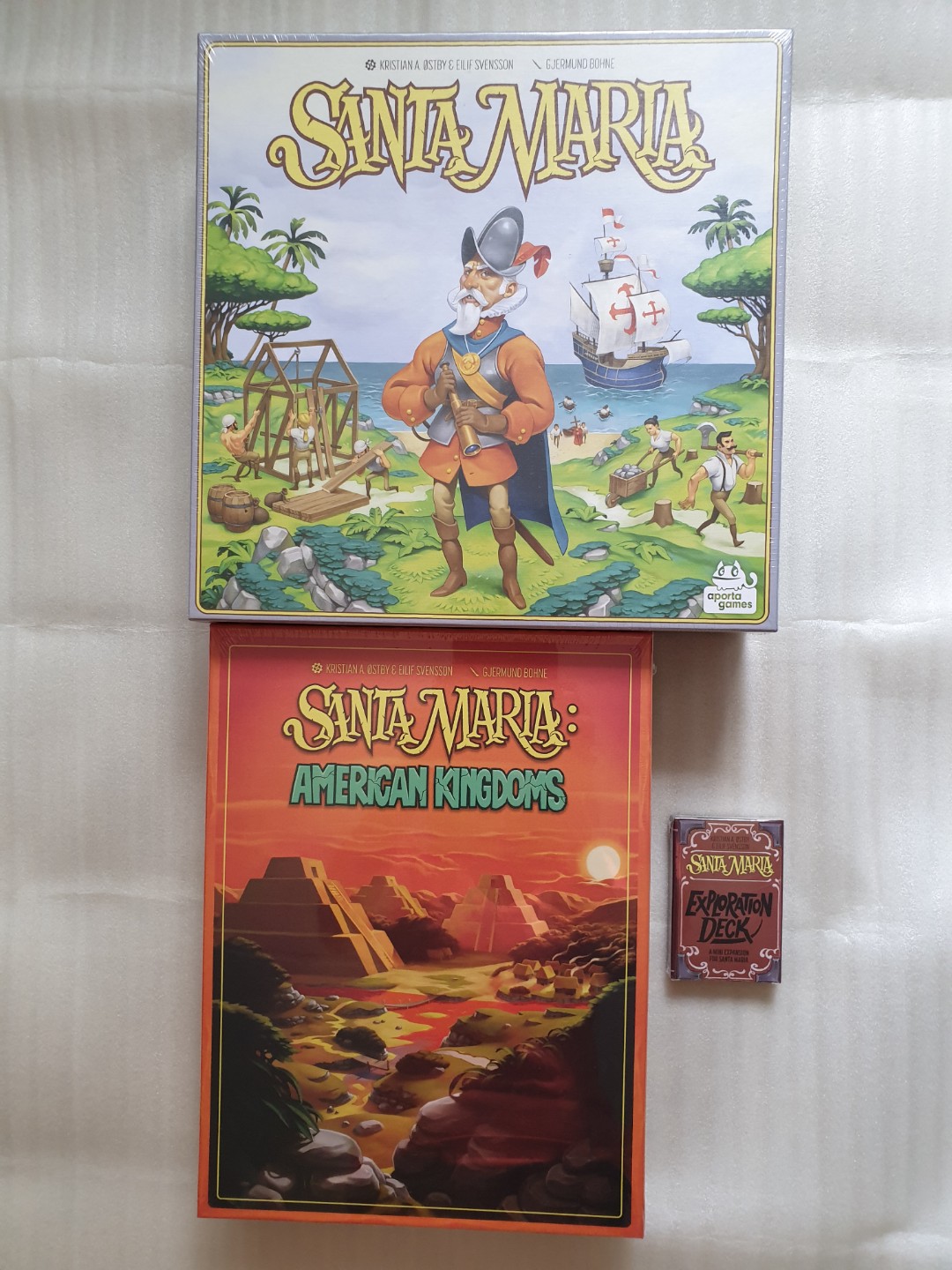 Santa Maria complete set board game, Hobbies & Toys, Toys & Games on  Carousell