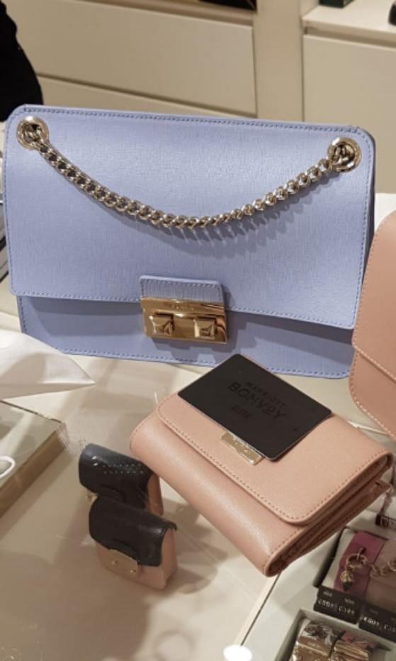 S New Authentic Furla Bella Leather Small Crossbody Violetta SG Price 400