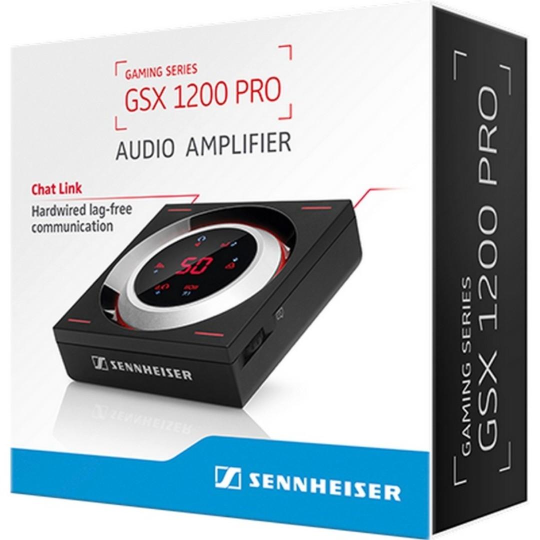 Sennheiser Gsx 10 Pro Audio Amplifier For Pc And Mac Audio Headphones Headsets On Carousell